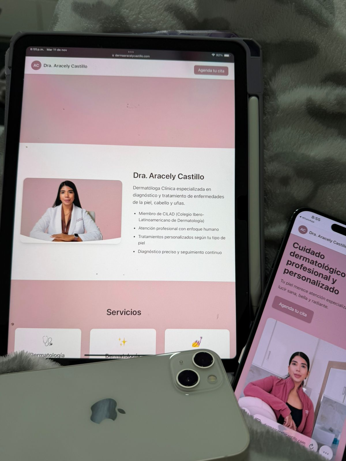 Dermatologa Aracely Castillo